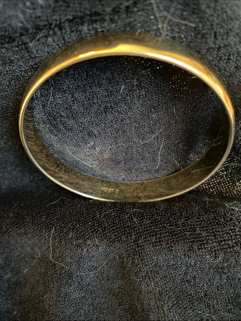 Monet Gold Tone Classic Bangle Bracelet